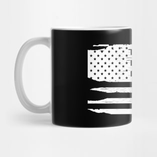 Fishing and American Flag w Mug